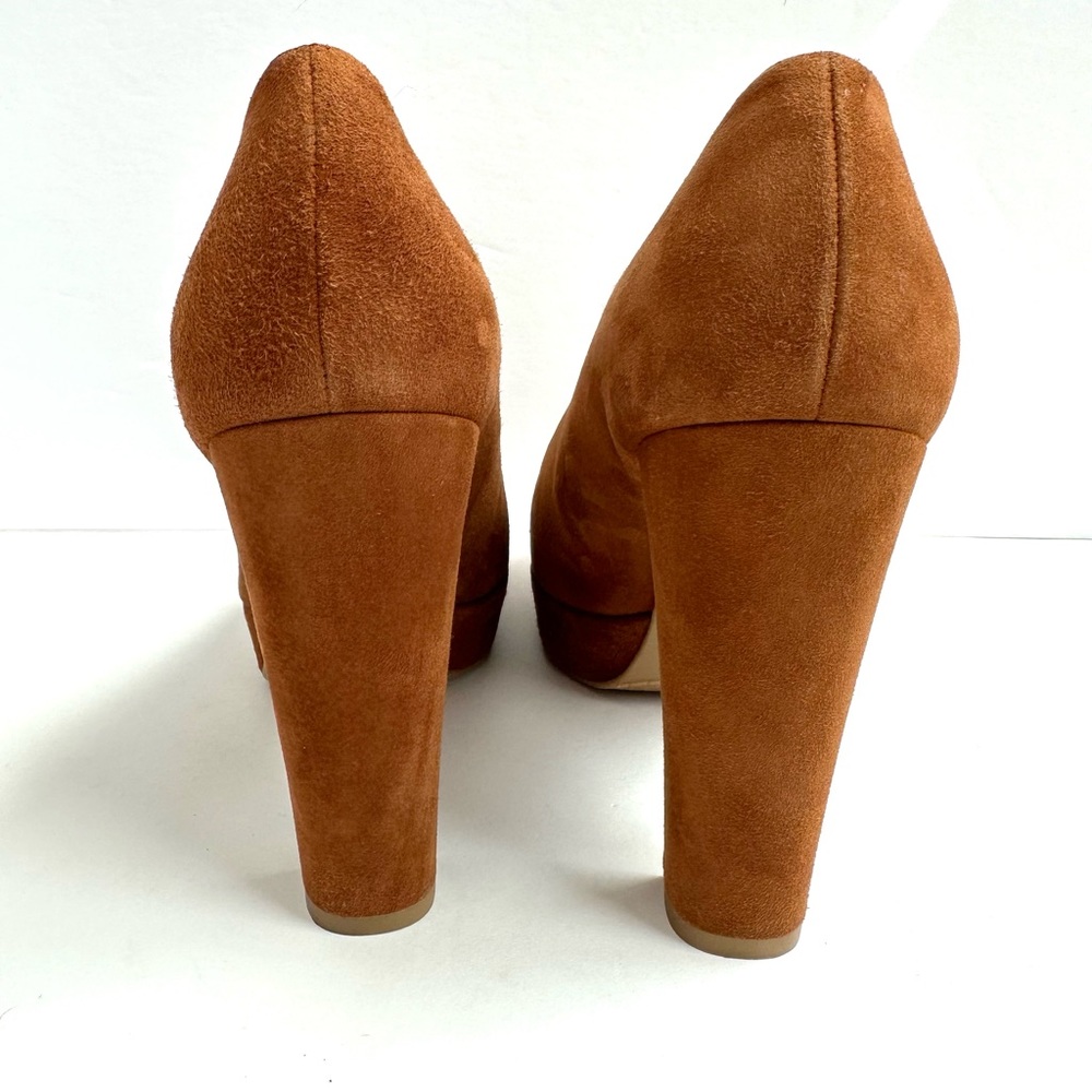 Stuart Weitzman Strongswoon Suede Platform Pump 6… - image 4